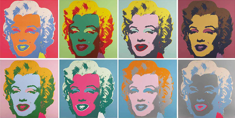 Marylin - Andy Warhol, pop art 