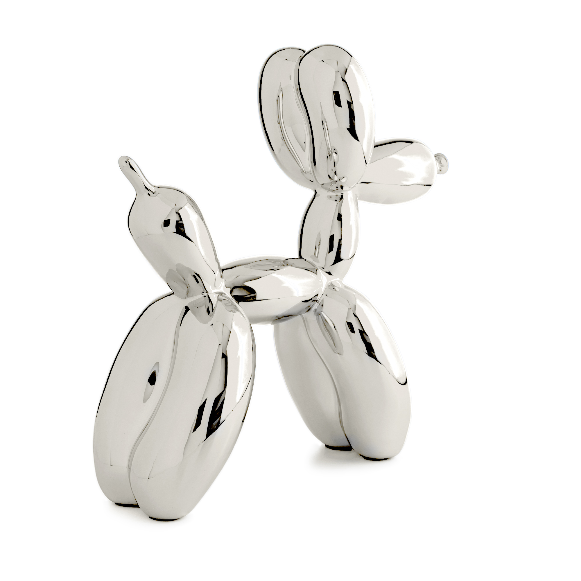 Balloon Dog Rose Silver - Jeff Koons (after) - Image 14