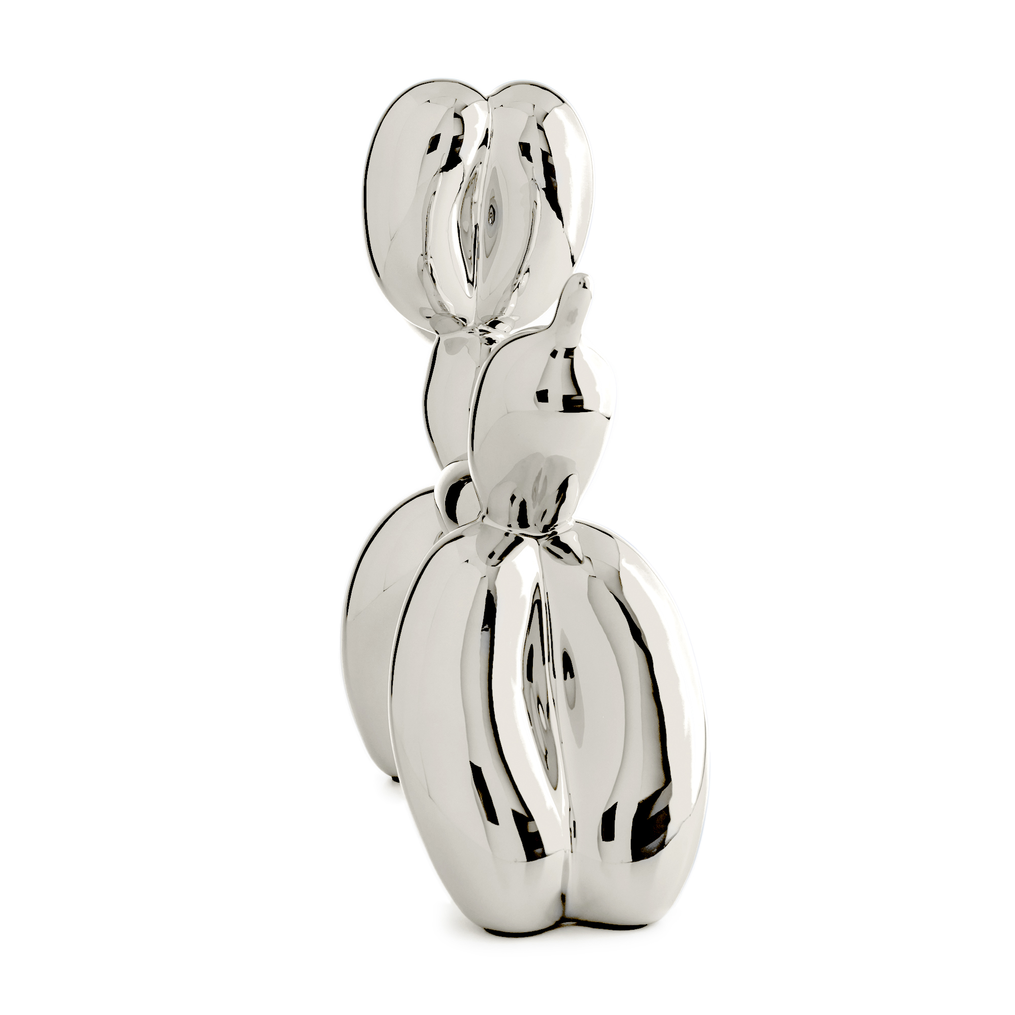 Balloon Dog Rose Silver - Jeff Koons (after) - Image 11