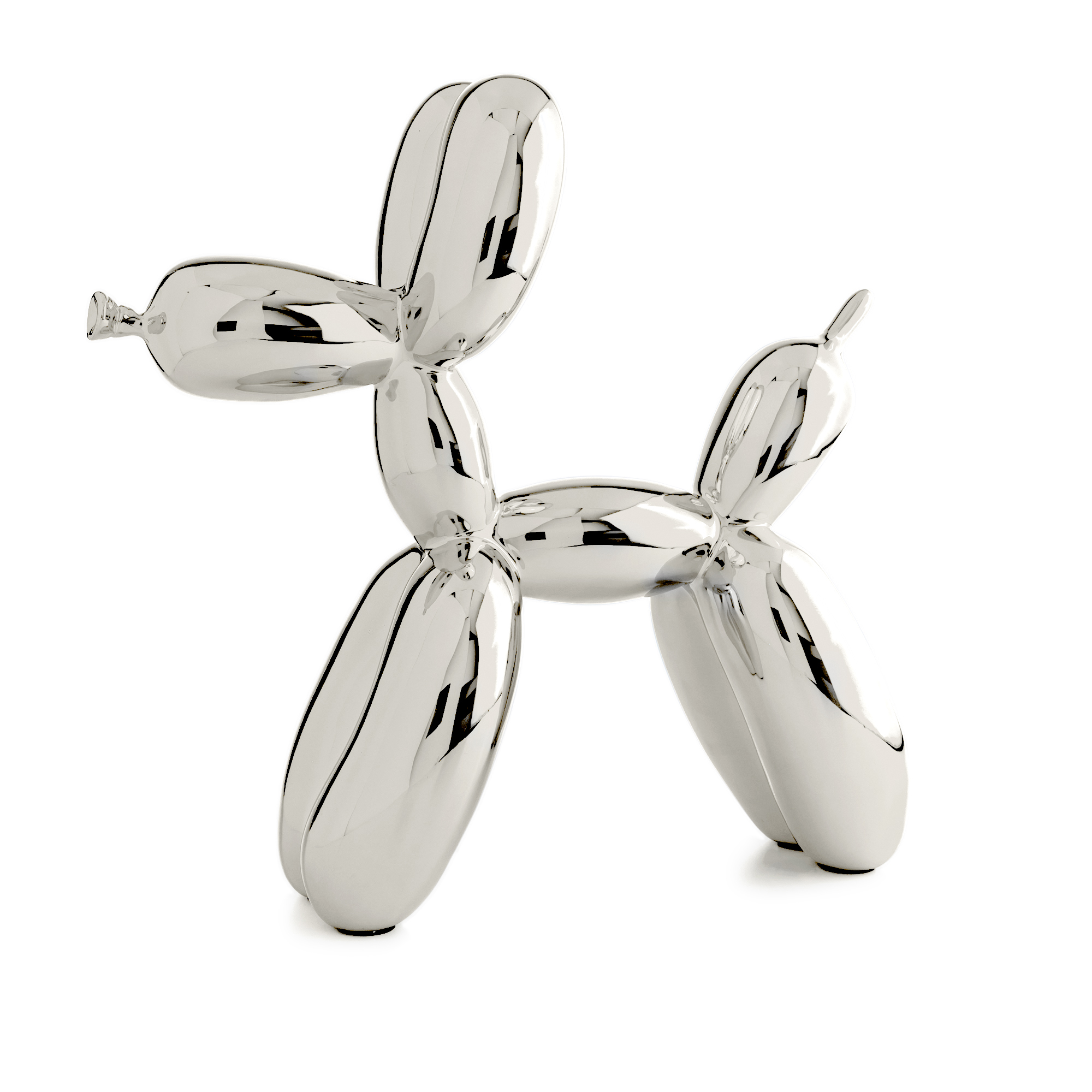 Balloon Dog Rose Silver - Jeff Koons (after) - Image 6