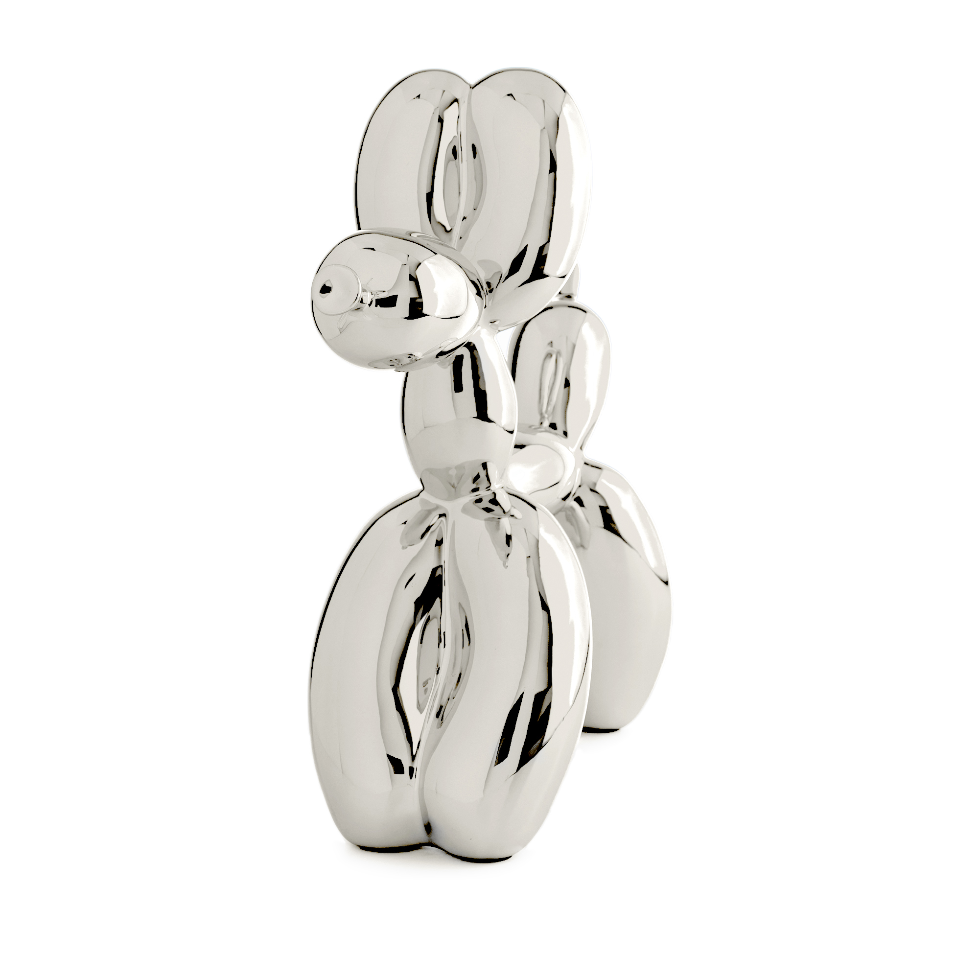 Balloon Dog Rose Silver - Jeff Koons (after) - Image 4