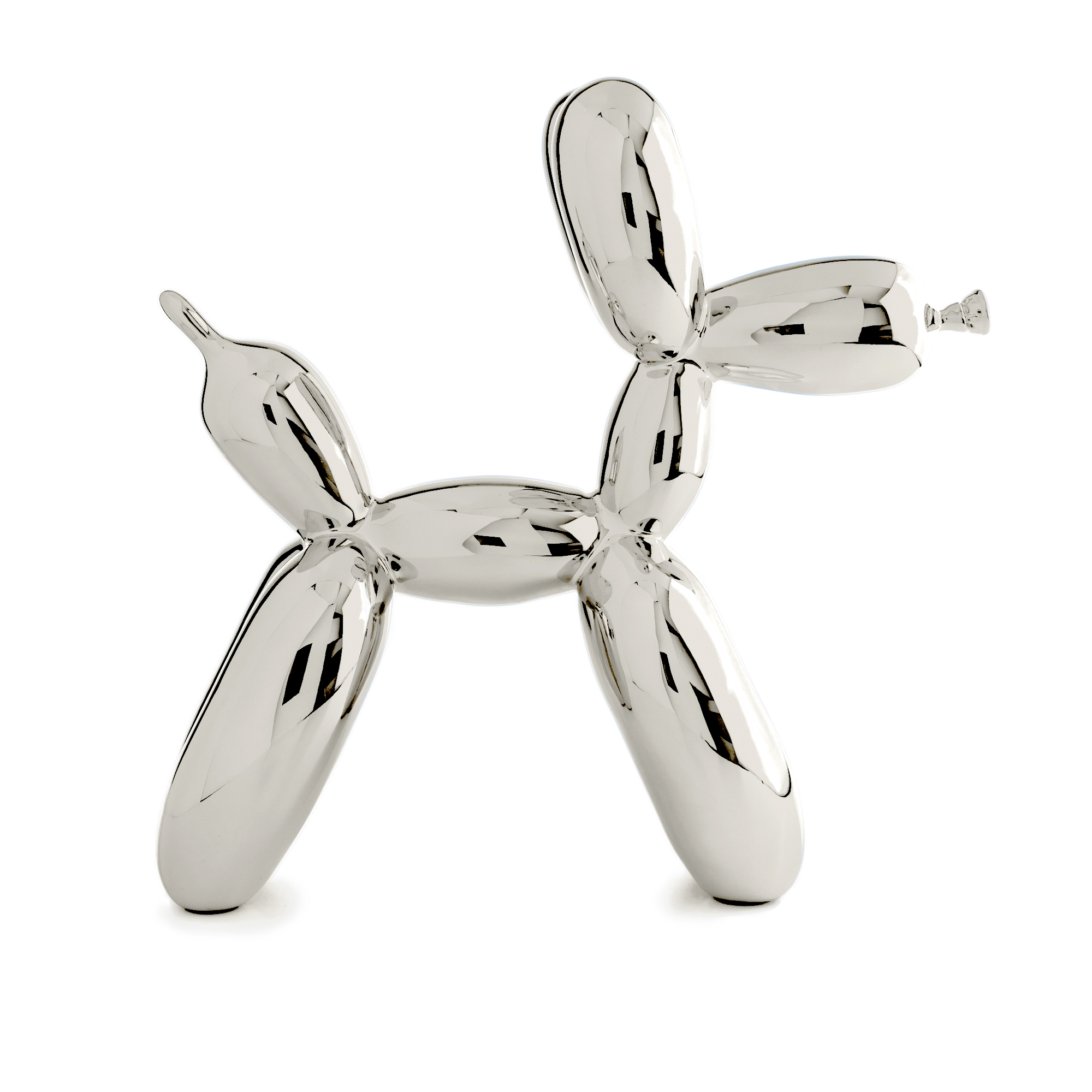 Balloon Dog Rose Silver - Jeff Koons (after) - Image 16