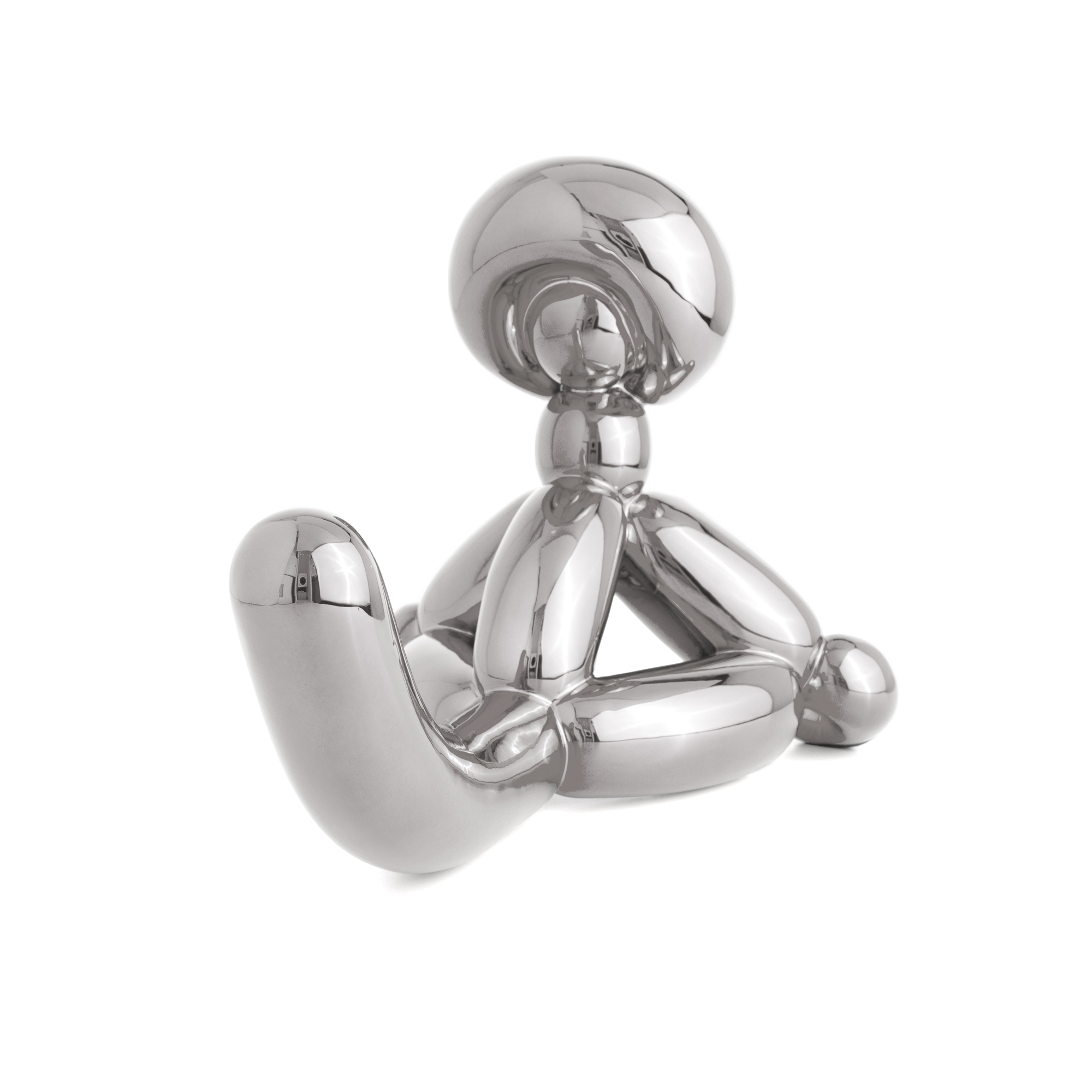 Balloon Monkey Silver - Jeff Koons (after) - Image 9