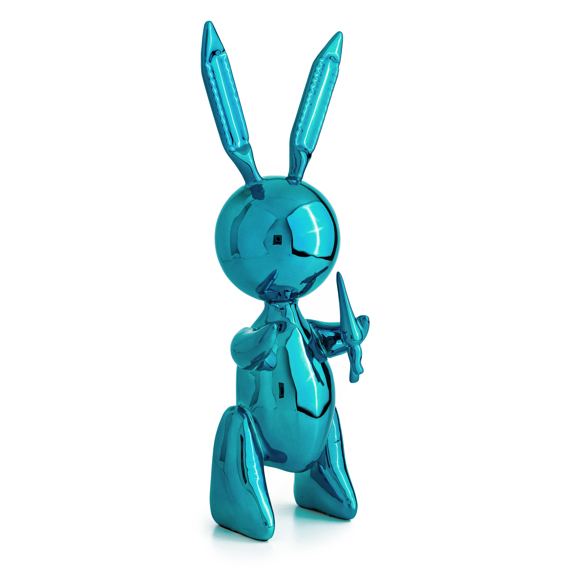 Balloon Rabbit Mint blue - Jeff Koons (after) - Image 2