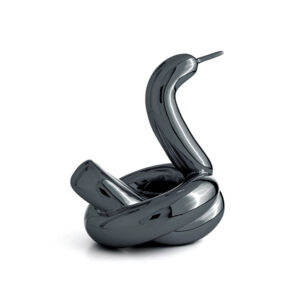 Balloon Swan Black - Jeff Koons (after)