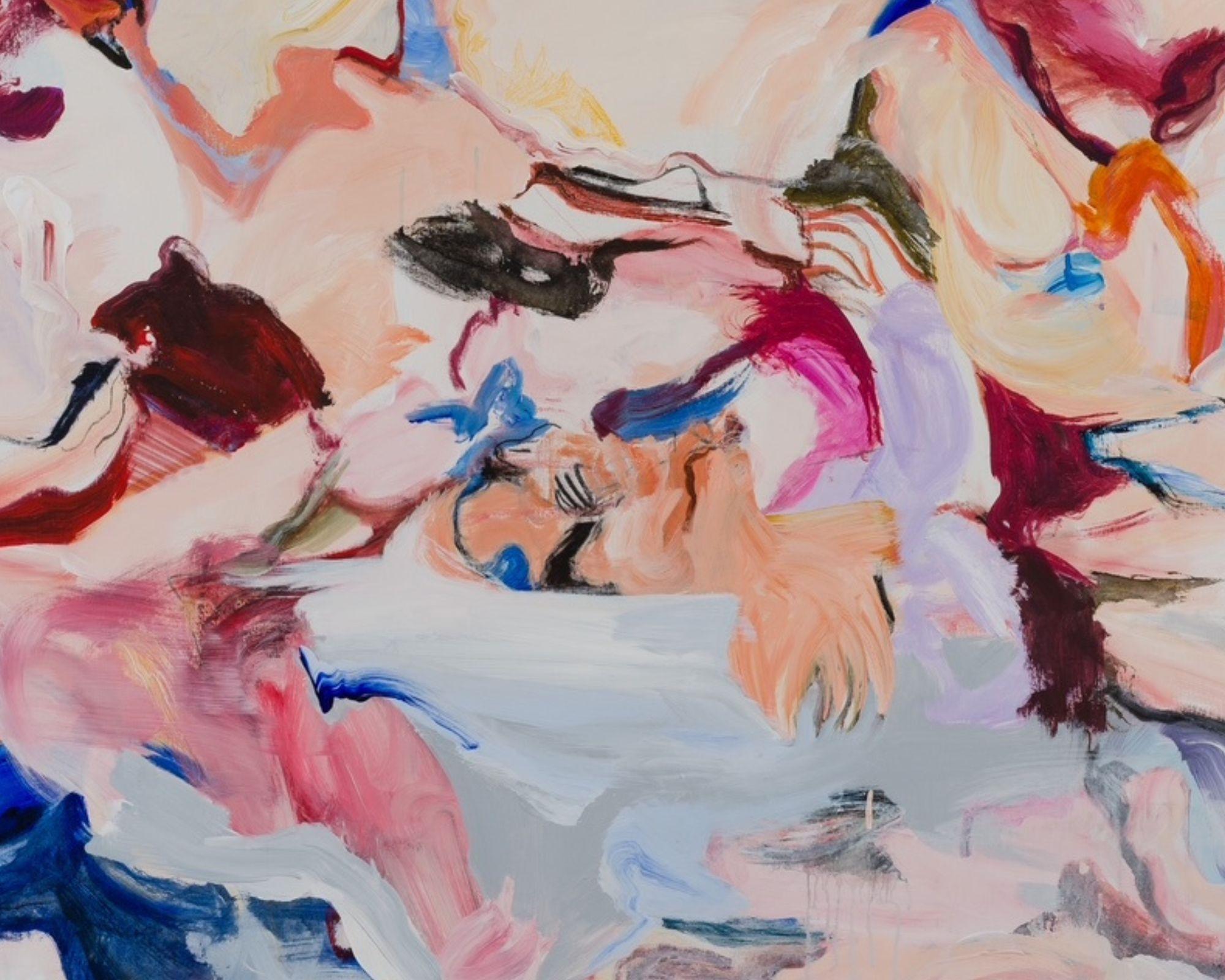 Abstract Expressionist Painting in Acrylic and Oil, 21st Century - Image 4