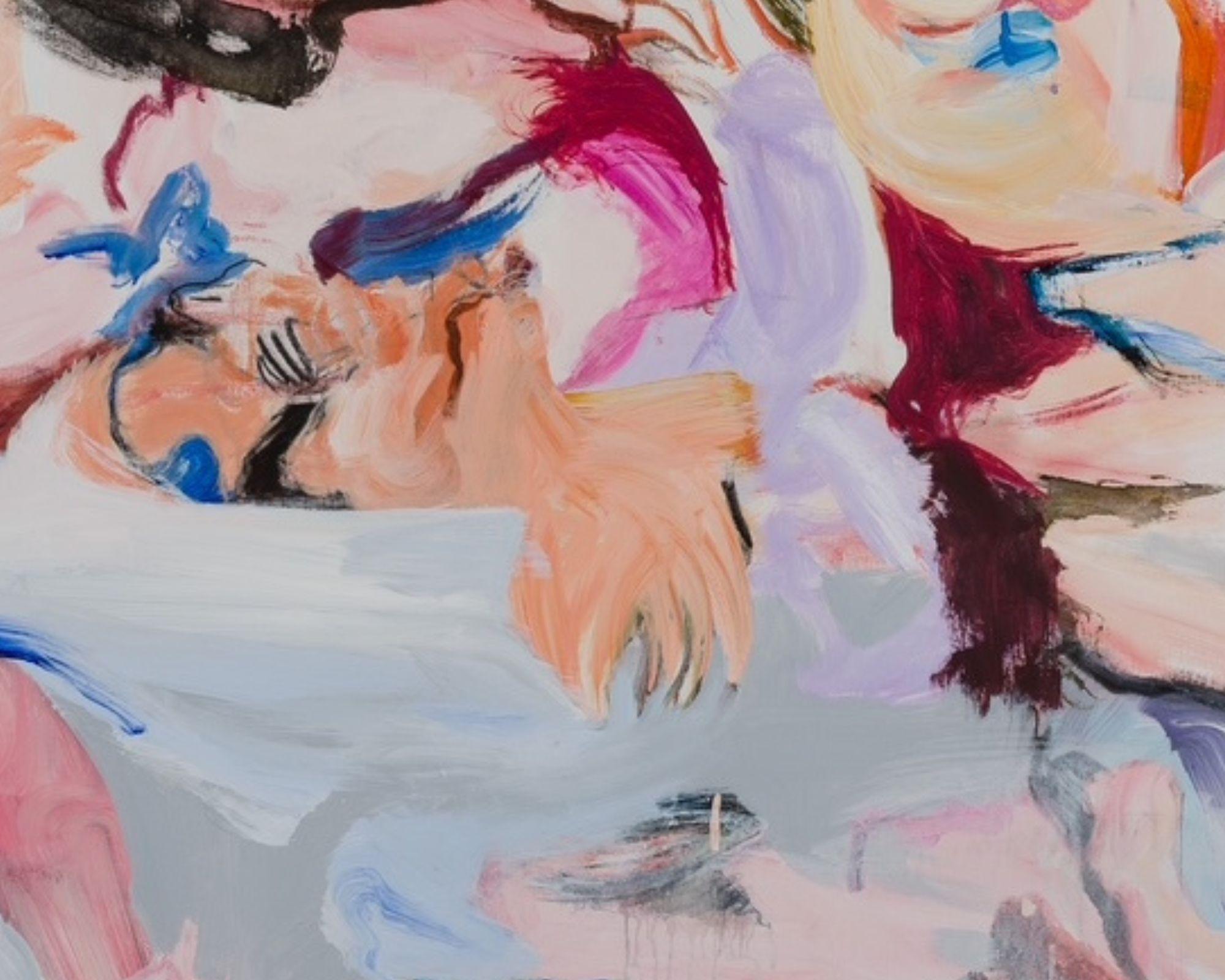 Abstract Expressionist Painting in Acrylic and Oil, 21st Century - Image 8