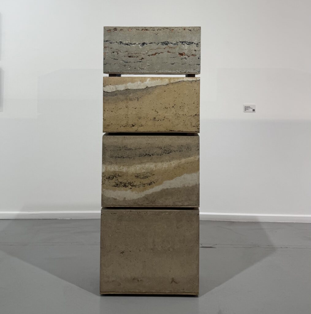 Jessica Burrinha's sculpture on show at taksim sanat istanbul turkey