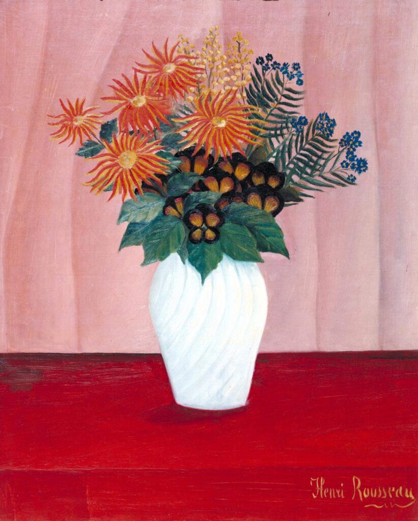 Henri Rousseau (`Le Douanier’)
Bouquet of Flowers (c.1909–10)
Tate